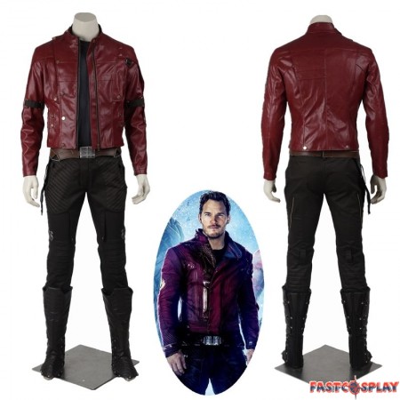 Guardians of the Galaxy Star Lord Deluxe Cosplay Costumes