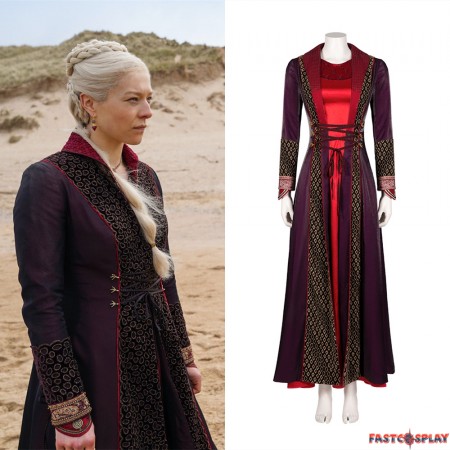 House of the Dragon Rhaenyra Targaryen Cosplay Costume
