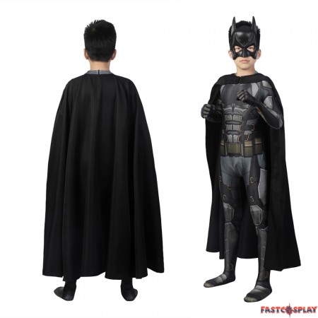 Justice League Batman Bruce Wayne Kids Jumpsuit