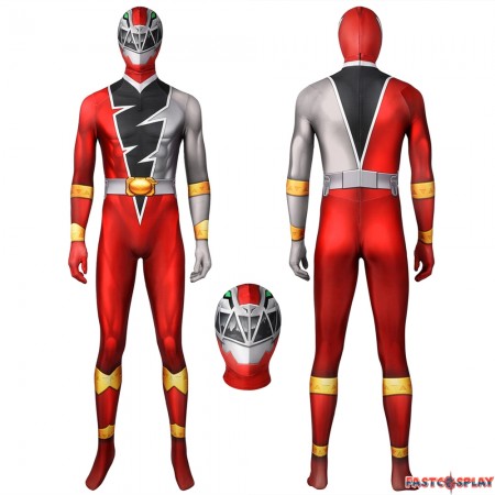 KISHIRYU SENTAI RYUSOULGER Red Solider Cosplay Suit