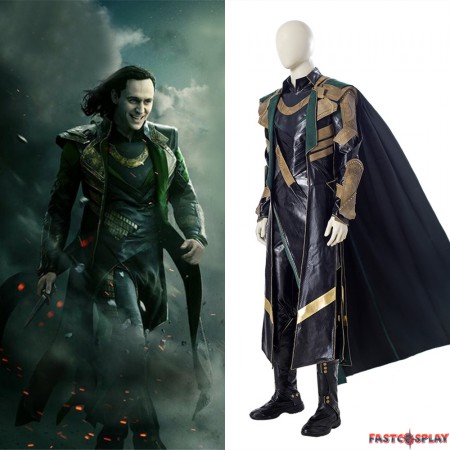 Loki Season 1 Loki Cosplay Costume Deluxe Outfit
