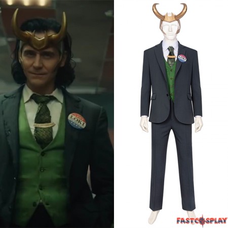 Loki Season 1 Loki Cosplay Costume