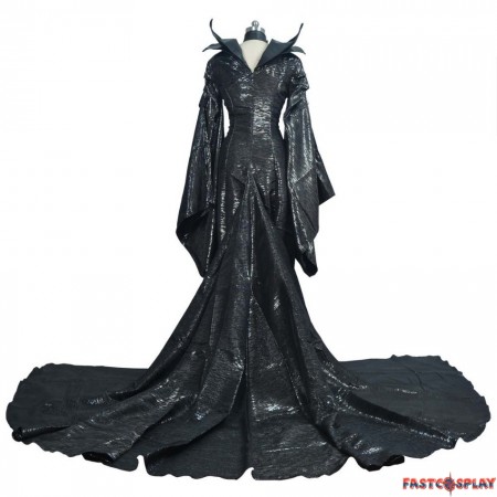 Disney Maleficent Black Witch Angelina Jolie Cosplay Costume