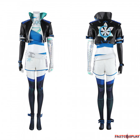 Marvel Rivals Luna Snow Seol Hee Cosplay Costume