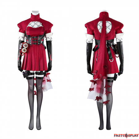 Marvel Rivals Psylocke Blood Kariudo Cosplay Costume