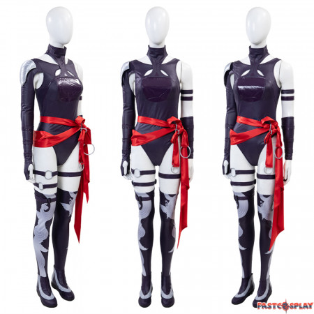 Marvel Rivals Psylocke Revanche Cosplay Costume