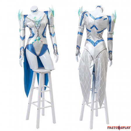 Marvel Rivals White Queen Emma Frost Cosplay Costume