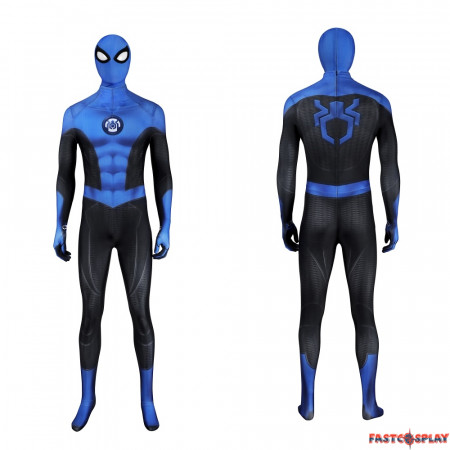 Marvel's Spider-Man 2 New Blue Suit Cosplay Jumpsuit
