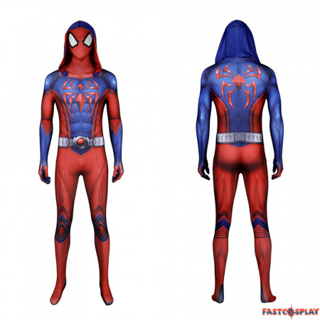 Marvel's Spider-Man 2 Peter Parker Scarlet III Suit Cosplay Jumpsuit