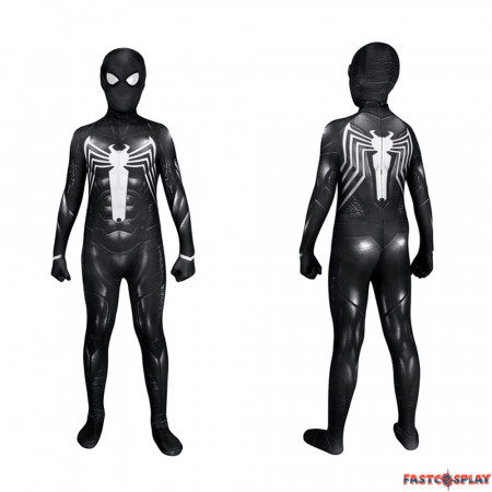 Marvel Spider-Man 2 Venom Black Suit Kids Jumpsuit