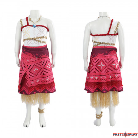Moana 2 Moana Kids Cosplay Costume