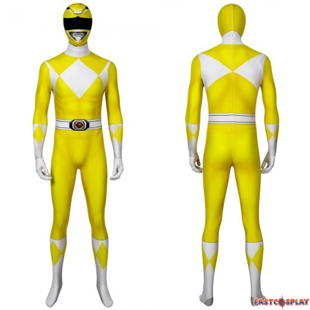 Power Rangers Boy Tiger Ranger Male 3D Jumpsuit