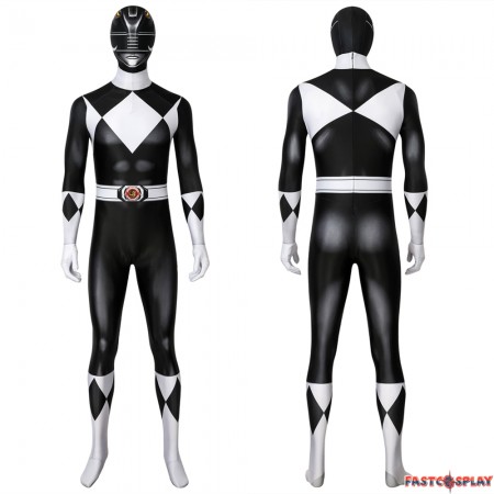 Power Rangers Zack Black Ranger 3D Jumpsuit