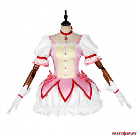 Puella Magi Madoka Magica Kaname Madoka Combat Suit Cosplay Dress