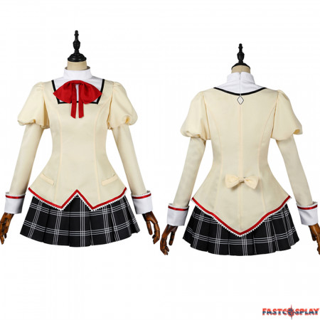 Puella Magi Madoka Magica Miki Sayaka Cosplay Costume