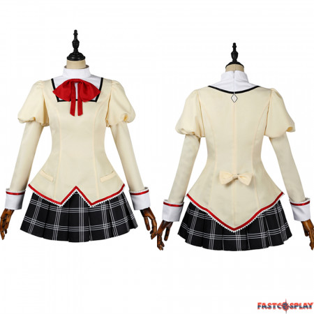 Puella Magi Madoka Magica Sakura Kyouko Cosplay Costume