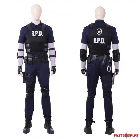 Resident Evil 2 Leon Cosplay Costume