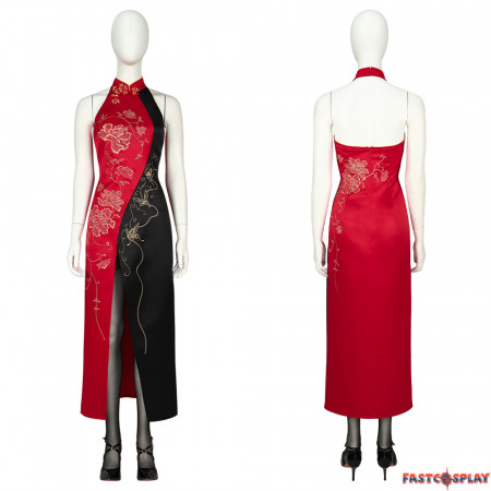 Resident Evil 4 Remake Ada Wong Cheongsam Cosplay Costume