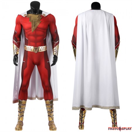 Shazam Fury of the Gods Billy Batson Shazam Cosplay Costume