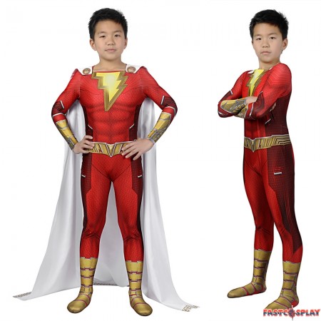 Shazam Fury of the Gods Shazam Kids 3D Jumpsuit