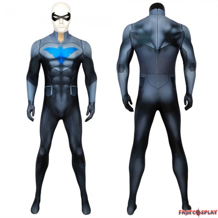 Son of Batman Nightwing Cosplay Jumpsuit