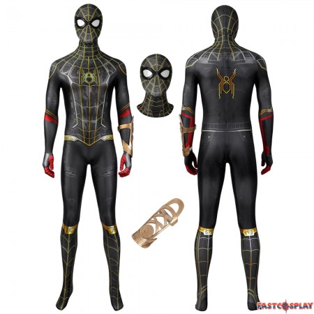 Spider-Man 3 No Way Home Peter Parker 3D Cosplay Jumpsuit