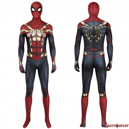 Spider-Man 3 No Way Home Peter Parker Integrated Suit Jumpsuit