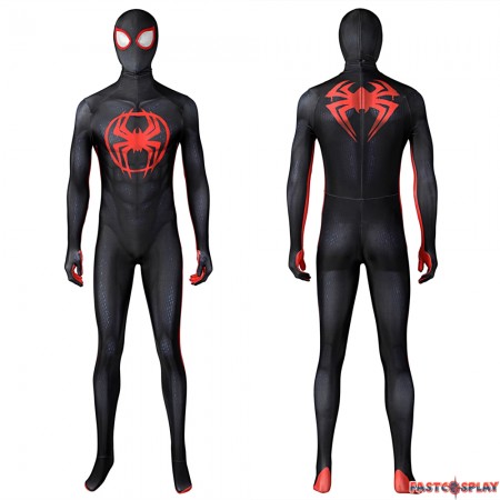 Spider-Man: Across the Spider-Verse Miles Morales Zentai Jumpsuit