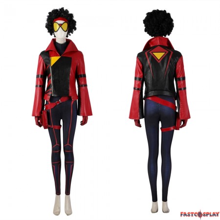 Spider-Man Across The Spider-Verse Spider-Woman Jessica Drew Cosplay Costume