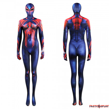 Spider-Man Across The Spider-Verse Spiderman 2099 Miguel O'Hara Jumpsuit