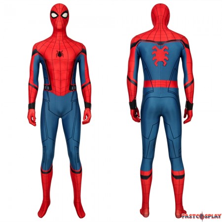 Spider-Man Far From Home Peter Parker 3D Zentai Jumpsuit Fullset