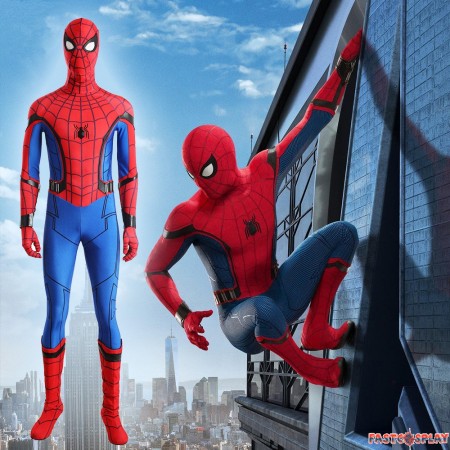 Spider Man Homecoming Spiderman Cosplay Costume Deluxe