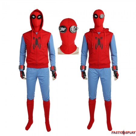 Spider-Man Homecoming Tom Holland Spiderman Cosplay Costume