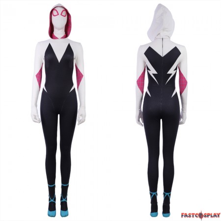 Spider-Man: Into the Spider-Verse Spider Gwen Cosplay Costume