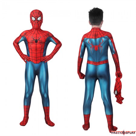 Spider-Man No Way Home Peter Parker Classic Suit Kids Jumpsuit