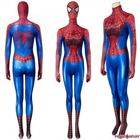 Spider-Man Peter Parker Tobey Maguire 3D Female Jumpsuit