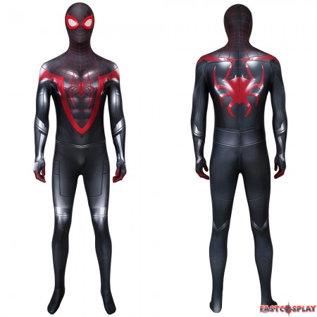 Spider-Man PS5 Miles Morales 3D Zentai Jumpsuit