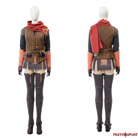 Split Fiction Mio Cosplay Costume Deluxe Version