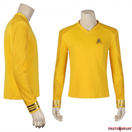 Star Trek Strange New Worlds Captain Christopher Pike Cosplay Costume