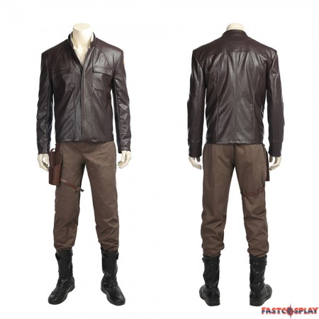 Star Wars 8 The Last Jedi Poe Dameron Cosplay Costume