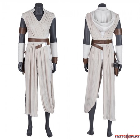 Star Wars 9 The Rise of Skywalker Rey Cosplay Costume