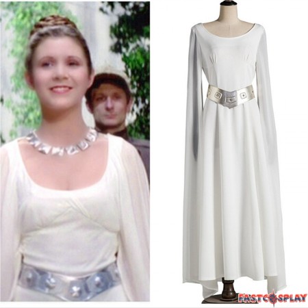 Star Wars A New Hope Princess Leia Dress Cosplay Costumes