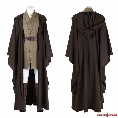 Star Wars Attack of the Clones Mace Windu Cosplay Costume