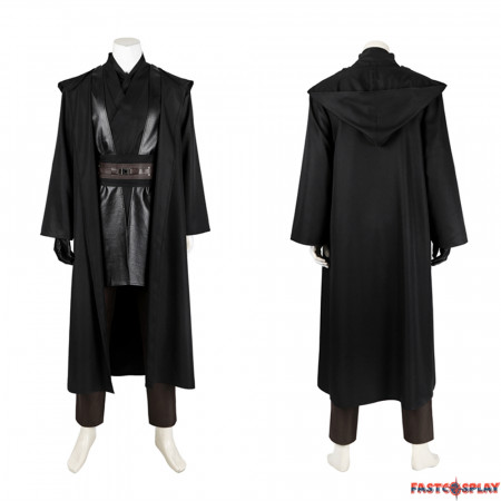 Star Wars Revenge of The Sith Anakin Skywalker Cosplay Costume Economical Version