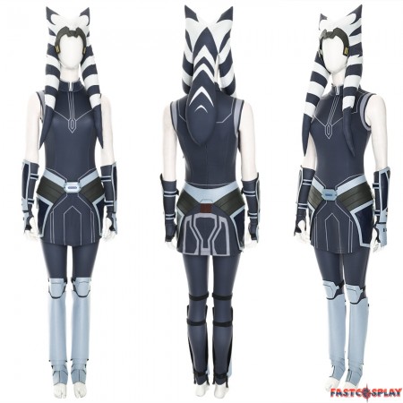 Star Wars The Clone Wars Ahsoka Tano Cosplay Costume