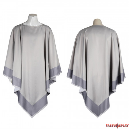 Star Wars The Phantom Menace Qui-Gon Jinn Cosplay Robe Economical Version