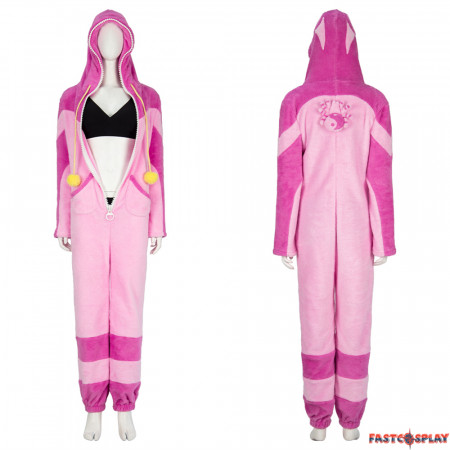 Street Fighter 6 Han Juri Pajama Version Cosplay Costume