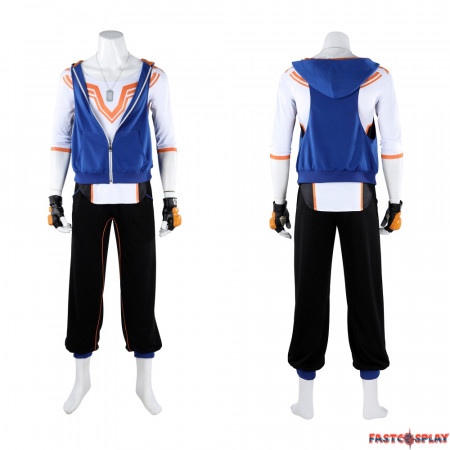 Street Fighter 6 Luke Cosplay Costume