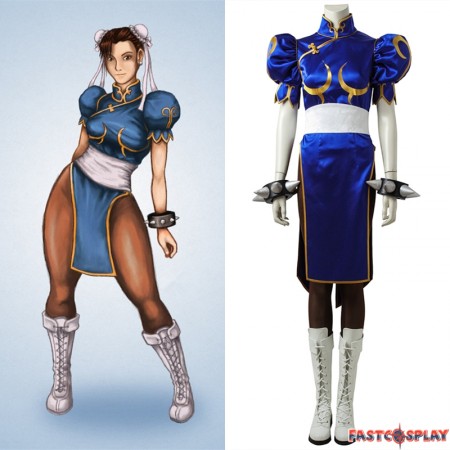 Street Fighter V Chun-Li Cosplay Costume