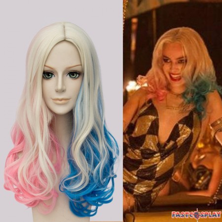 Suicide Squad Harley Quinn Cosplay Wigs